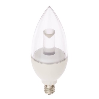 UL Dimmable 4.5-Watt E12 Candelabra LED Omnidirectional Light Bulb (4-Pack)