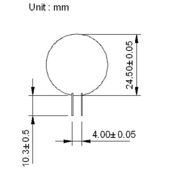 G4 Base Side-Pin 4-LED Light Bulb with Metal Bezel 12V AC/DC (Final Sale)