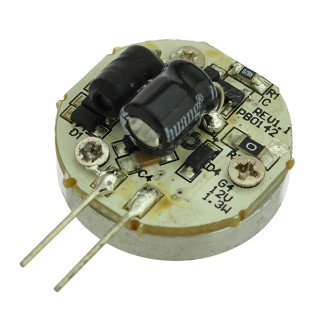 G4 Base Side-Pin 3-LED Light Bulb with Metal Bezel 10-30VDC (Final Sale)