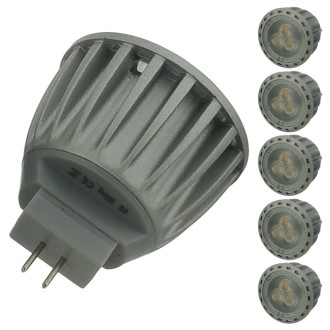 4-Watt LED MR11 Spot or Flood Light Bulb 12-Volt AC/DC (6-Pack)