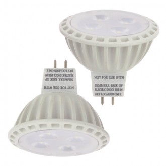 MR16 UL Listed 5-Watt (35W Equivalent) LED Spot Light with Interchangeable Wide Angle Flood Lens 12V AC/DC (2-Pack)