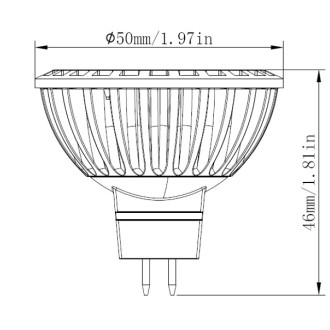 MR16 UL Listed 5-Watt (35W Equivalent) LED Spot Light with Interchangeable Wide Angle Flood Lens 12V AC/DC (2-Pack)