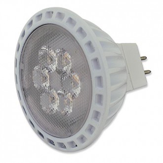 MR16 6-Watt (40W Equivalent) LED Spot Light Bulb with Interchangeable Wide Angle Flood Lens 12V AC/DC (6-Pack)