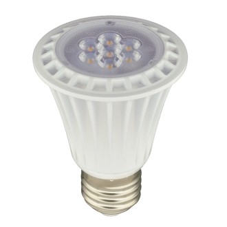 UL PAR20 Dimmable LED Spot Light Bulb with Interchangeable Wide Angle Flood Lens 8-Watt