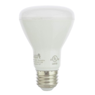 UL BR20 Dimmable LED Light Bulb E26 7.5-Watt (4-Pack)