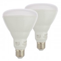 UL BR30 Dimmable LED Light Bulb E26 13.5-Watt (2-Pack)