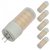 G4 Base Omnidirectional 4-Watt LED Light Bulb with Translucent Cover 12V AC/DC, ETL-Listed (6-Pack)