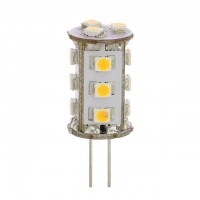 Tower Type G4 12V AC/DC LED Bulb with 15xSMD3528 for RV Camper Trailer Boat Marine