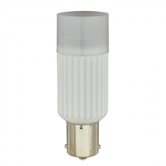 BA15s Base Omnidirectional 3-Watt LED Light Bulb 12-Volt AC/DC or 10-30V DC