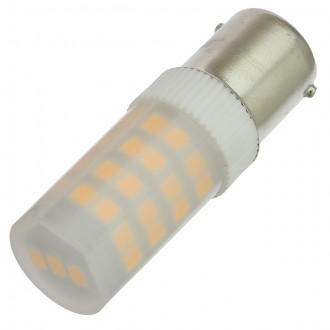 BA15s Base Omnidirectional 3.5-Watt LED Light Bulb with Translucent Cover 12V AC/DC, ETL-Listed (6-Pack)