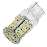 7440 T20 Wedge Single-Intensity LED Turn Signal Light Bulb with 18xSMD3528 10-30VDC