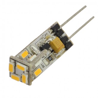 G4 Base Mini LED Bulb with 12xSMD3014 10-30V DC (Final Sale)