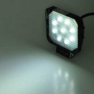 20-Watt Heavy Duty High Power Off Road Square LED Work Light 12V/24V