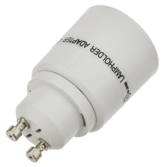 GU10-to-E26/E27 Medium Screw Base Lamp Adapter