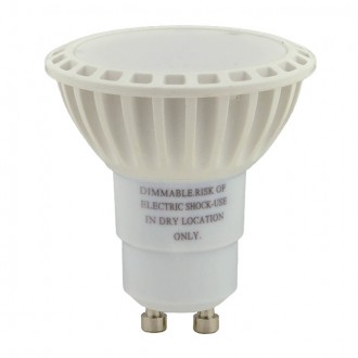 UL Dimmable 5W LED GU10 Spot/Flood Light Bulb with Interchangeable Lens (2-Pack)