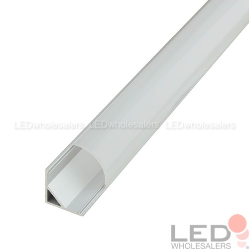 Angled V-Shape Aluminum Channel System for LED Strips