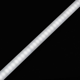 Aluminum Channel System with Cover, End Caps, and Mounting Clips, for LED Strip Installations, Standard U-Shape, Pack of 5x 39" or 10x 91" Segments