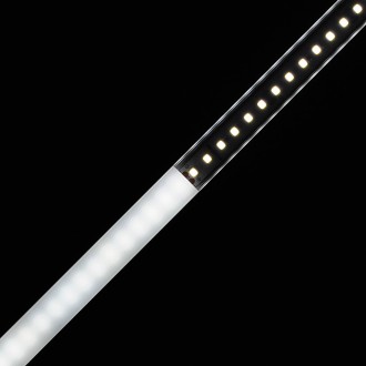 Aluminum Channel System with Cover, End Caps, and Mounting Clips, for LED Strip Installations, Standard U-Shape, Pack of 5x 39" or 10x 91" Segments