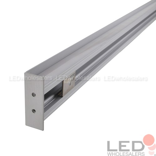 Wall Mounted Aluminum Profile For Indirect Light Upwards