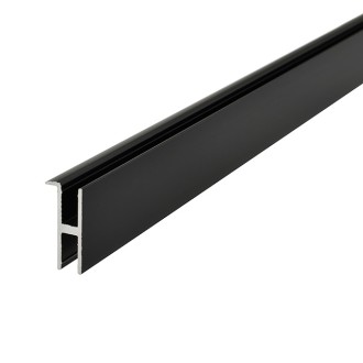 Ultra Slim Low Profile Aluminum Channel System for Shelves, Up/Down Backlight Illumination, Pack of 5x 1m Segments