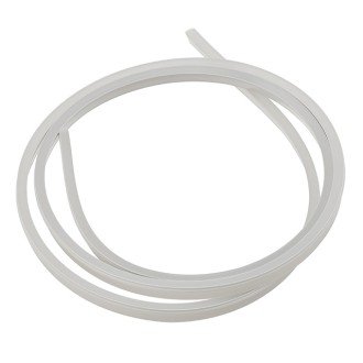 Ultra Slim Low Profile Aluminum Channel System for Shelves, Slim U-Shape Recessed, Pack of 5x 1m Segments