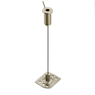 Hanging Kit for Aluminum Channel System with Cover and End Caps for Surface-Mount or Suspended LED Strip Installations, Side-Bending U-Shape, Pack of 4x 91" Segments Hanging Kit for Aluminum Channel System with Cover and End Caps for Surface-Mount or Suspended LED Strip Installations, Side-Bending U-Shape, Pack of 4x 91" Segments