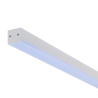  4-ft Linear Aluminum LED Utility Shop Light 24-Watt Suspended or Surface Mounted, Neutral White 4000K