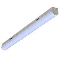 4-ft 40-Watt LED Surface-Mount or Suspended Dimmable Shop Light Fixture UL & DLC Premium-Listed, White 5000K