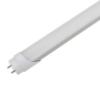 4-ft 18W Type A+B ETL-Listed T8 Linear LED Tube Light Bulb with Hybrid Technology, Direct LIne Voltage and Electronic Ballast Compatible, Daylight 5000K