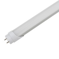 4-ft 18W Type A+B ETL-Listed T8 Linear LED Tube Light Bulb with Hybrid Technology, Direct LIne Voltage and Electronic Ballast Compatible, Daylight 5000K (1-Pack)