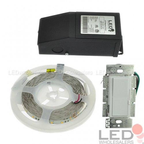 Incl LED Light Points 12 Volt Dimmable Dimmer and transmitter rustproof Transformer