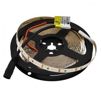 12V 48W UL High-Output 16.4-ft Flexible Ribbon LED Strip Light with 600xSMD2835
