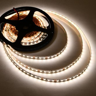 12V 48W UL High-Output 16.4-ft Flexible Ribbon LED Strip Light with 600xSMD2835