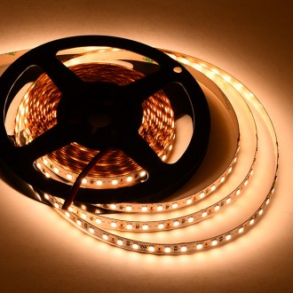 12V 48W UL High-Output 16.4-ft Flexible Ribbon LED Strip Light with 600xSMD2835