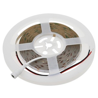 12V 45W COB High-Output 90-CRI 16.4-ft Flexible Ribbon 2400-LED Strip Light with Dot-Free Uniform Glow