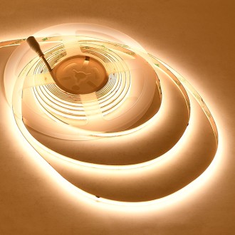 Customized 12V COB High-Output 90-CRI LED Strip Segment with Dot-Free Uniform Glow