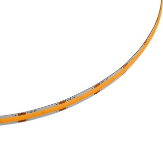 12V 45W COB High-Output 90-CRI 16.4-ft Flexible Ribbon 2400-LED Strip Light with Dot-Free Uniform Glow