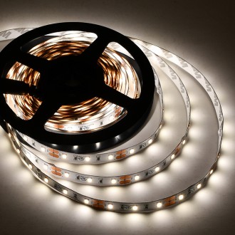 12V 48W UL High-Output High-CRI 16.4-ft Flexible Ribbon LED Strip Light with 300xSMD2835