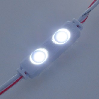 12V UL 10.9-ft String of 50 Water-Resistant Mini LED Modules, Each with 2xSMD3528