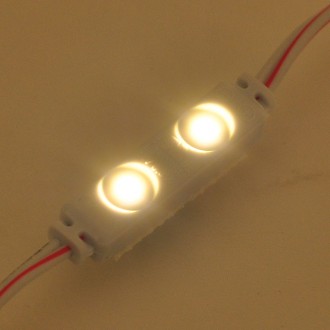 12V UL 10.9-ft String of 50 Water-Resistant Mini LED Modules, Each with 2xSMD3528
