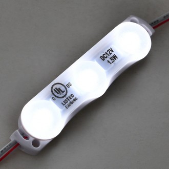 12V UL String of 25 Water-Resistant LED Modules, Each with 3xSMD2835