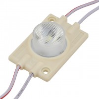 12V String of 20 Water-Resistant High Output 3W LED Modules in 7000K, Each with 1xSMD3535