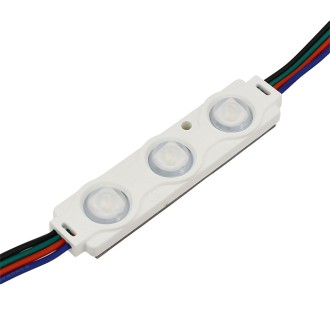 14.5-ft String of 25 Water-Resistant RGB Color-Changing LED Modules, Each with 3xSMD5050, 12-Volt