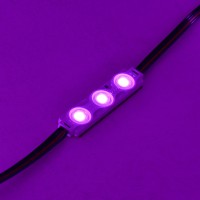 14.5-ft String of 25 Water-Resistant RGB Color-Changing LED Modules, Each with 3xSMD5050, 12-Volt