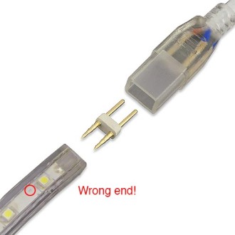 Power Rectifier Kit for #20151 High Voltage Single Color (2-Conductor) LED Strip Rope Light