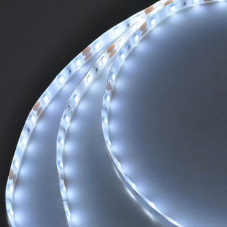 12V 24W UL 16.4-ft IP65 Water-Resistant Flexible LED Strip with 300xSMD2835 in Silicone Gel