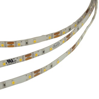 12V 24W UL 16.4-ft IP65 Water-Resistant Flexible LED Strip with 300xSMD2835 in Silicone Gel