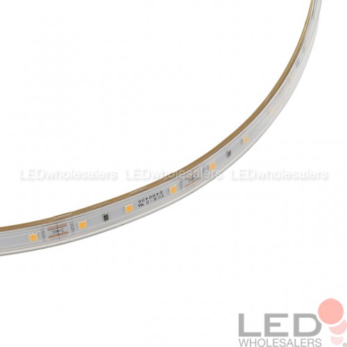 UL 12V 24W 16.4-ft IP65 Water-Resistant Flexible LED Light Strip w/ 300xSMD2835 