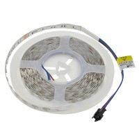 24V 48W High-Output 16.4-ft RGB Color-Changing Flexible LED Ribbon Strip Light with 300xSMD5050 and 4-Pin Connector