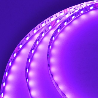 24V 48W High-Output 16.4-ft RGB Color-Changing Flexible LED Ribbon Strip Light with 300xSMD5050 and 4-Pin Connector